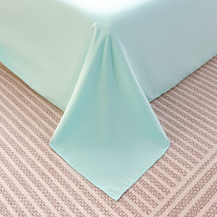 91家纺网 家纺一手货源 找家纺 芙绣家纺 2025新款蝴蝶结绣花香云纱夏被夏凉被空调被 蝴蝶结一浅绿