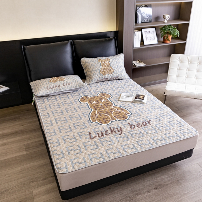 91家纺网 家纺一手货源 找家纺 （总）摩卡（乐趣） 2025新款春夏新款夏凉被 冰激凌大豆夏被