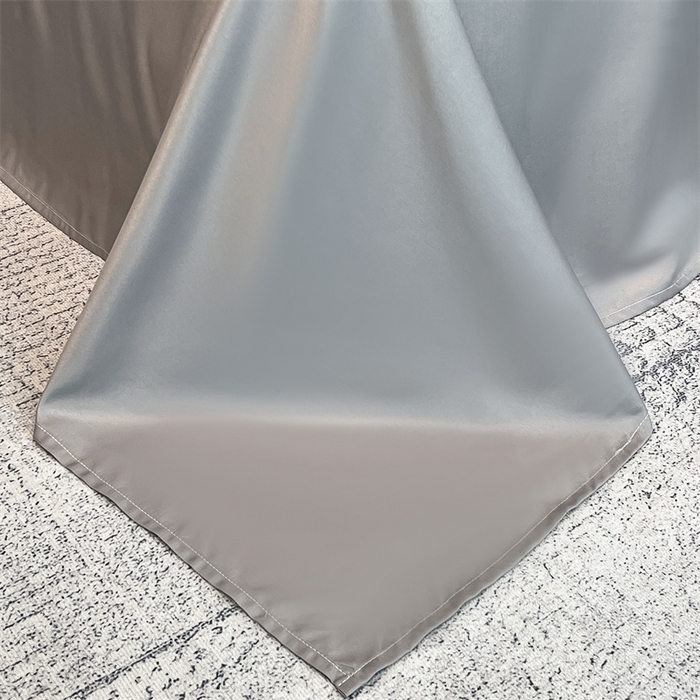 91家纺网 家纺一手货源 找家纺 笙意家纺2025新款水洗冰丝数码印花暗盒款四件套 浮影