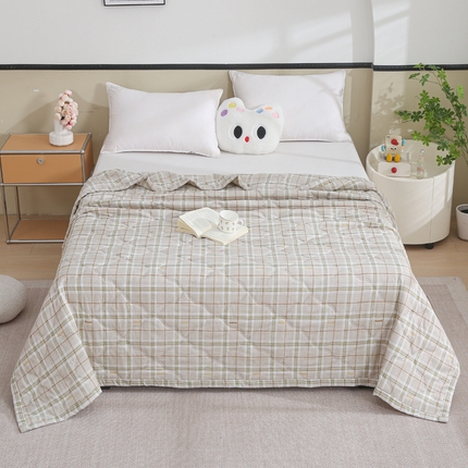 被多多被业  2025新款清新印花亲肤绒超声波工艺夏凉被 元素