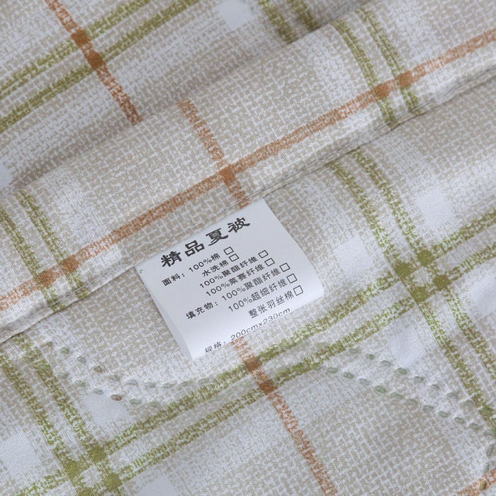 91家纺网 家纺一手货源 找家纺 被多多被业  2025新款清新印花亲肤绒超声波工艺夏凉被 元素