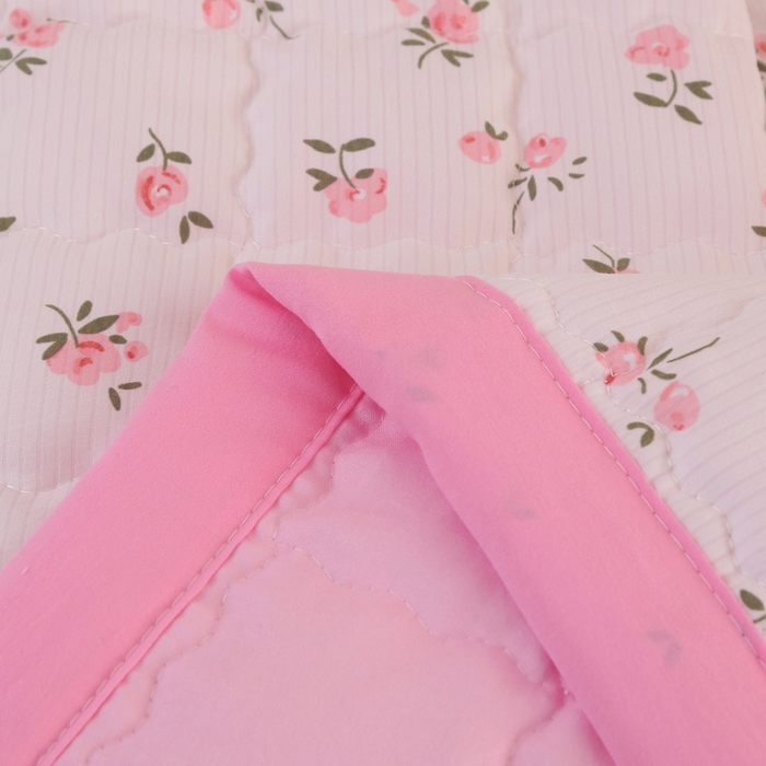 91家纺网 家纺一手货源 找家纺 被多多被业  2025新款小清新印花小竺棉多针绗绣夏凉被 蝴蝶结