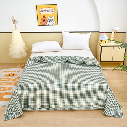 91家纺网 家纺一手货源 找家纺 （总）侨鑫 2025新款亲肤水洗棉夏被宽边