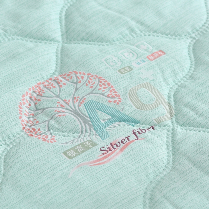 91家纺网 家纺一手货源 找家纺 被多多被业  2025新款清新印花亲肤绒超声波工艺夏凉被 北美冬青