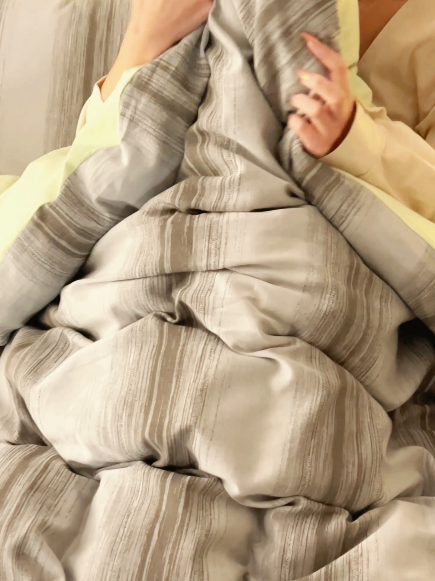 91家纺网 家纺一手货源 找家纺 趣色2025新款A类全棉色织大提花四件套 西雅-绿