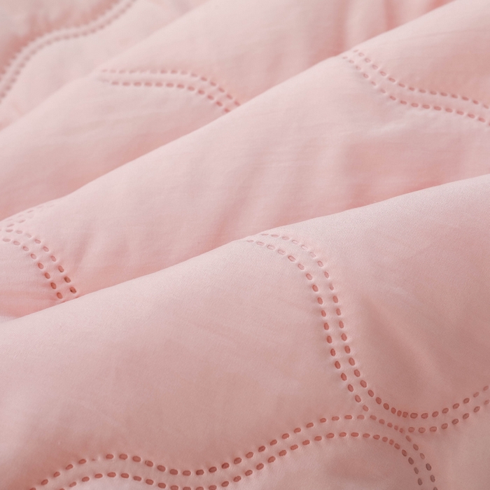 91家纺网 家纺一手货源 找家纺 被多多被业   2025新款水洗棉纯色夏被 夏被-玉