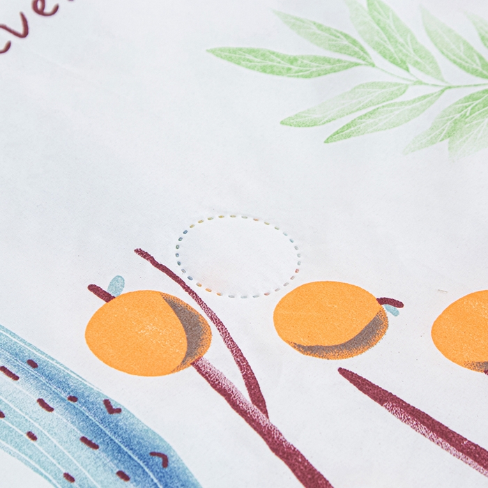 91家纺网 家纺一手货源 找家纺 侨鑫 2025新款亲肤水洗棉夏被宽边 夏日仙人掌