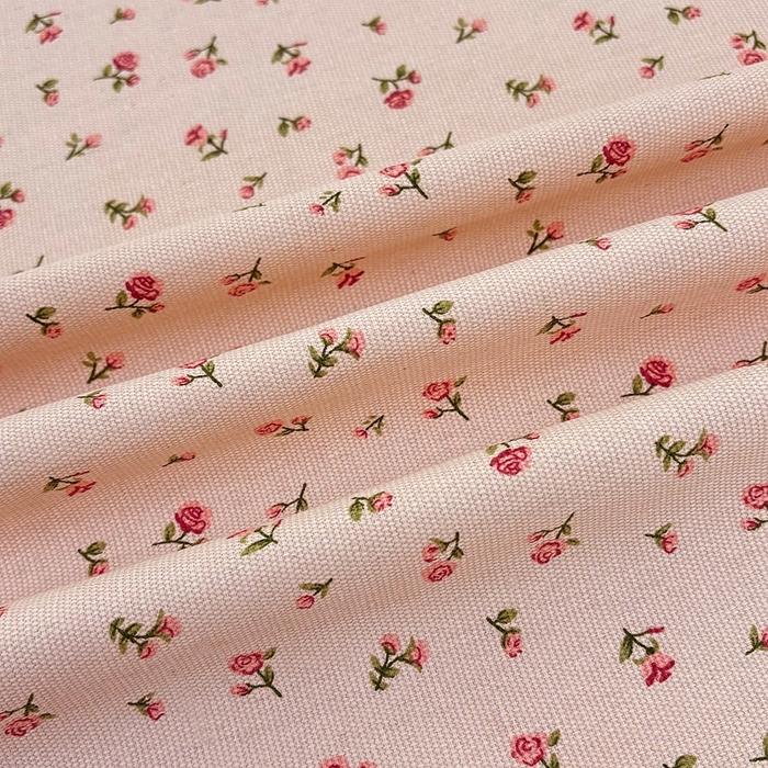 91家纺网 家纺一手货源 找家纺 伊而梦蚊帐 2025新款原棉老粗布床单 粉玫瑰