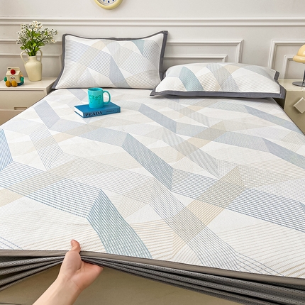 91家纺网 家纺一手货源 找家纺 （总）大元 2025新款数码印花冰藤席系列