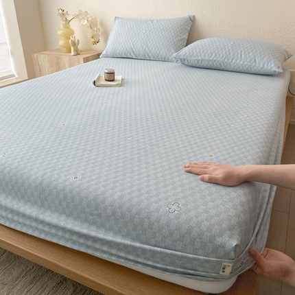 91家纺网 家纺一手货源 找家纺 （总）九亭家纺 2025新款A类全棉老粗布单床笠