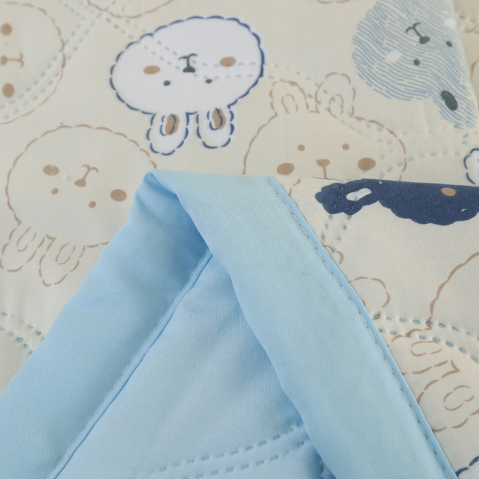 91家纺网 家纺一手货源 找家纺 被多多被业  2025新款印花水洗棉夏被 萌萌兔