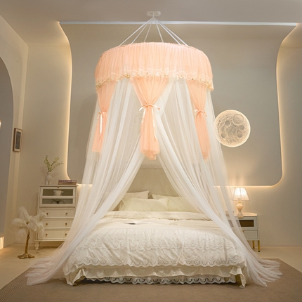 91家纺网 家纺一手货源 找家纺 （总）世婕 2025新款奢华宫廷吊顶蚊帐-幻梦