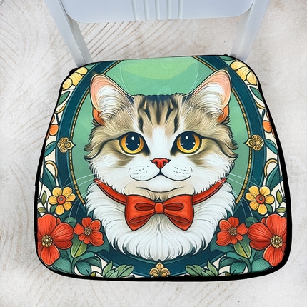 91家纺网 家纺一手货源 找家纺 （总）爱家居 记忆海绵加厚餐椅垫办公室电脑椅子垫学生屁垫榻榻米座垫