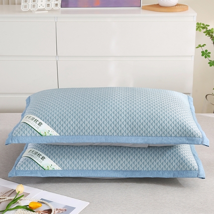 91家纺网 家纺一手货源 找家纺 （总）小牛席业 2025新款7D小三角按摩-冷感豆豆夏凉枕套凉枕套系列凉枕套夏天枕套冰丝枕套竹枕套藤枕套冰藤枕套