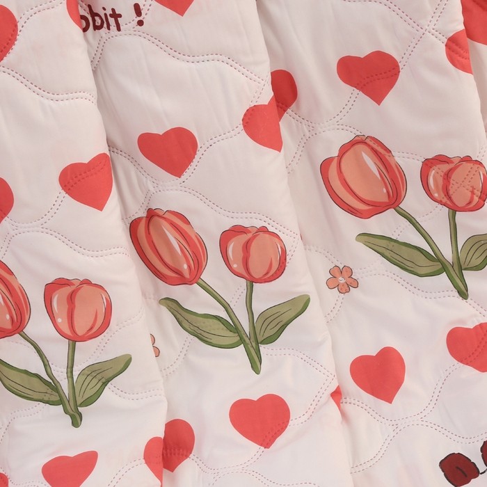 91家纺网 家纺一手货源 找家纺 被多多被业  2025新款印花水洗棉夏被 蝶恋花海