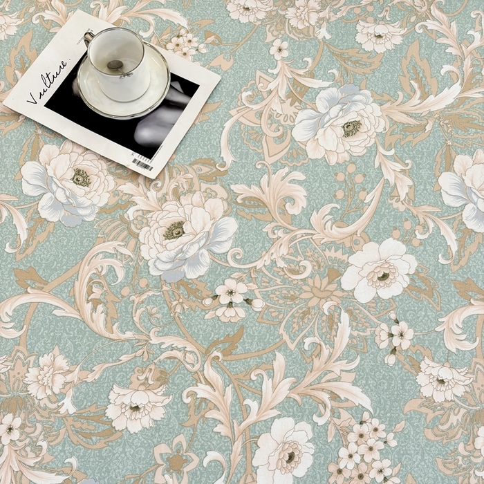 91家纺网 家纺一手货源 找家纺 伊而梦蚊帐 2025新款A类老粗布抗菌床单 四时花-绿