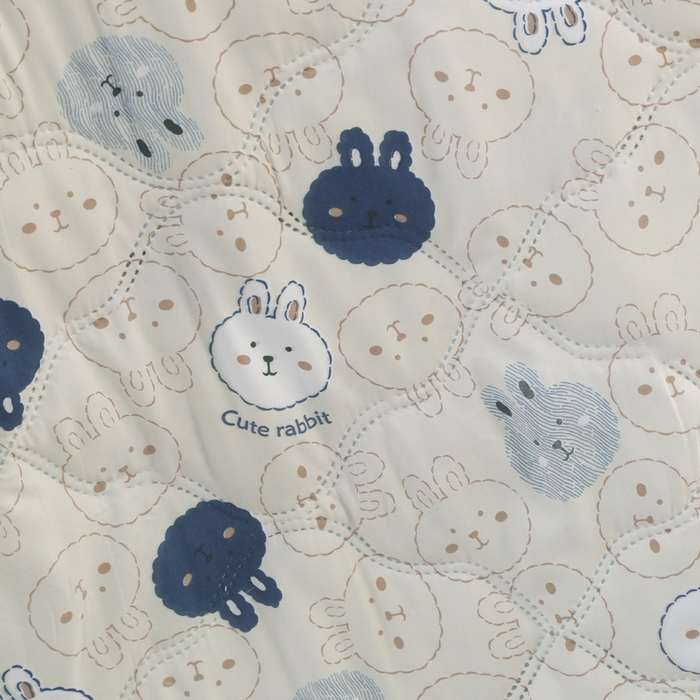 91家纺网 家纺一手货源 找家纺 被多多被业  2025新款印花水洗棉夏被 萌萌兔