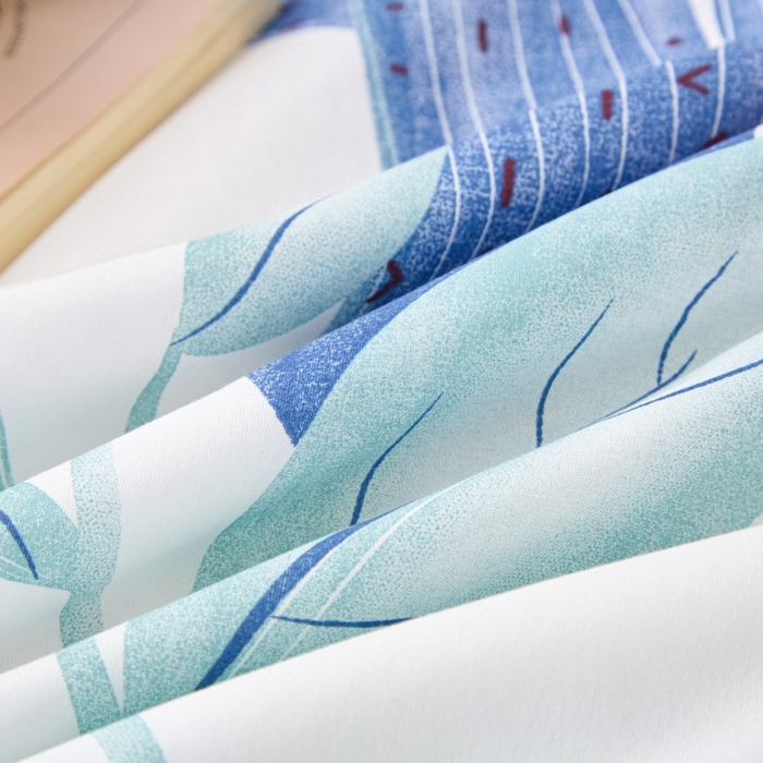 91家纺网 家纺一手货源 找家纺 2025新款亲肤绒礼品夏被窄边 夏日仙人掌