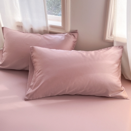 91家纺网 家纺一手货源 找家纺 （总）耀悦家纺 2025新款A类纯棉60支拼色系列单枕套