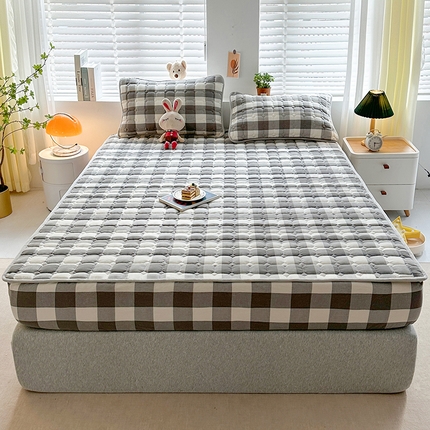 91家纺网 家纺一手货源 找家纺 （总）铭成家纺 2025新款A类亲肤纯棉加厚床笠