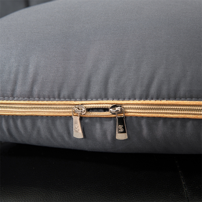 91家纺网 家纺一手货源 找家纺 照世家纺 2025新款柔软透气全棉抱枕被-蝶影 蝶影-深灰