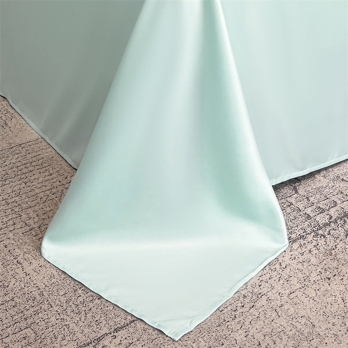 91家纺网 家纺一手货源 找家纺 笙意家纺2025新款水洗冰丝数码印花暗盒款四件套 絮语