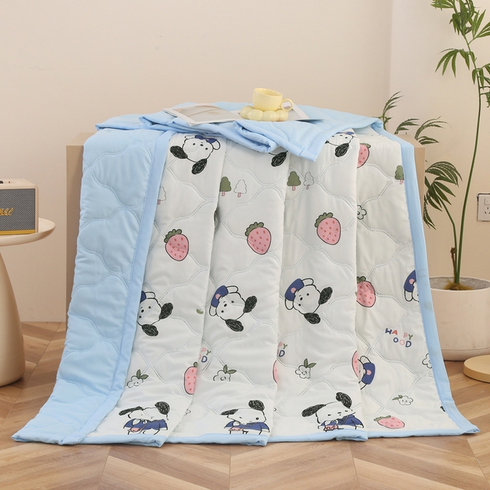 91家纺网 家纺一手货源 找家纺 （总）被多多被业  2025新款印花水洗棉夏被