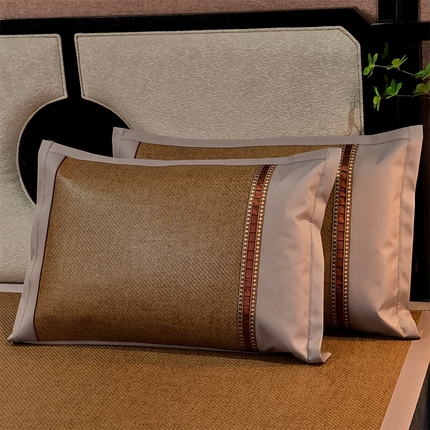 91家纺网 家纺一手货源 找家纺 （总）小牛席业  2025新款B夏凉枕套系列凉枕套夏天枕套冰丝枕套竹枕套藤枕套冰藤枕套