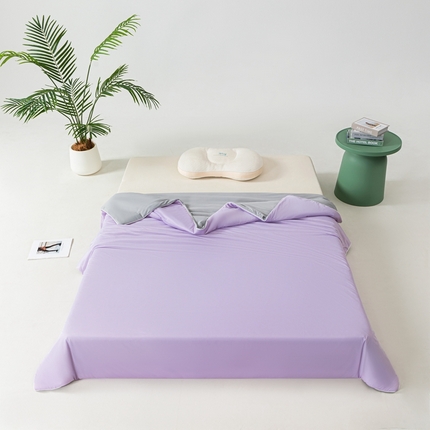 91家纺网 家纺一手货源 找家纺 （总）名兮家居 2025新款凉感丝夏被夏凉被空调被（场景一）