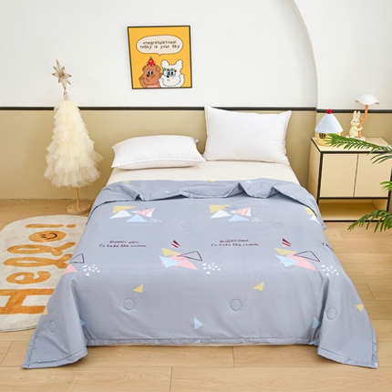 91家纺网 家纺一手货源 找家纺 （总）侨鑫 2025新款亲肤水洗棉夏被宽边