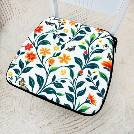 91家纺网 家纺一手货源 找家纺 （总）爱家居 记忆海绵加厚餐椅垫办公室电脑椅子垫学生屁垫榻榻米座垫