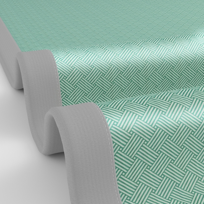 91家纺网 家纺一手货源 找家纺 爱宝被业  2025新款凉感抗菌冰丝席凉席 绿色