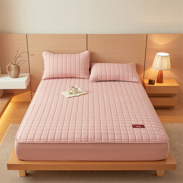 91家纺网 家纺一手货源 找家纺 （总）布卢姆床垫 2025新款原棉A类贴标7A抗菌床笠