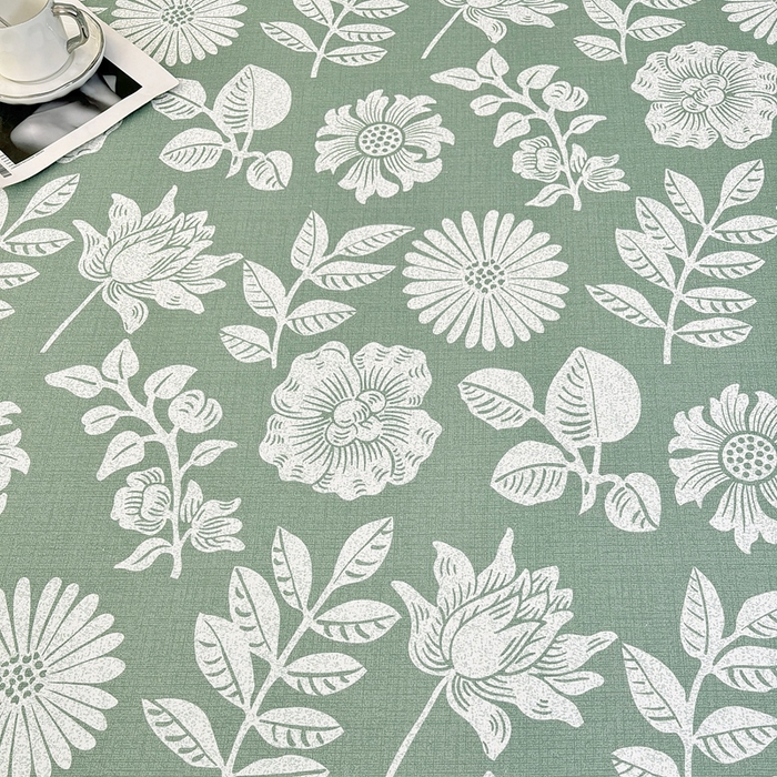 91家纺网 家纺一手货源 找家纺 伊而梦蚊帐 2025新款原棉老粗布床笠 春草青