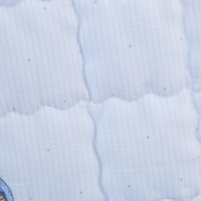 91家纺网 家纺一手货源 找家纺 被多多被业  2025新款小清新印花小竺棉多针绗绣夏凉被 小蘑菇