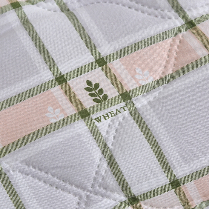 91家纺网 家纺一手货源 找家纺 被多多被业  2025新款清新印花亲肤绒超声波工艺夏凉被 几何