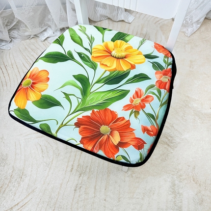 91家纺网 家纺一手货源 找家纺 （总）爱家居 记忆海绵加厚餐椅垫办公室电脑椅子垫学生屁垫榻榻米座垫