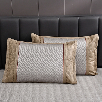 91家纺网 家纺一手货源 找家纺 （总）小牛席业  2025新款B夏凉枕套系列凉枕套夏天枕套冰丝枕套竹枕套藤枕套冰藤枕套