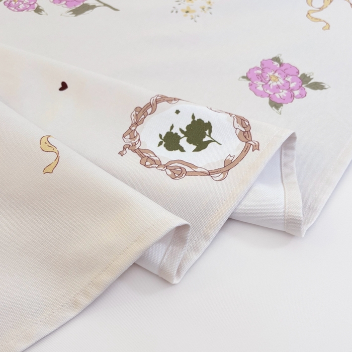 91家纺网 家纺一手货源 找家纺 伊而梦蚊帐 2025新款A类老粗布抗菌床单 花束兔-粉