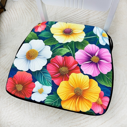 91家纺网 家纺一手货源 找家纺 （总）爱家居 记忆海绵加厚餐椅垫办公室电脑椅子垫学生屁垫榻榻米座垫