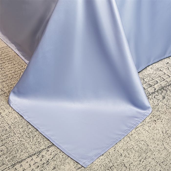 91家纺网 家纺一手货源 找家纺 笙意家纺2025新款水洗冰丝数码印花暗盒款四件套 兰汐