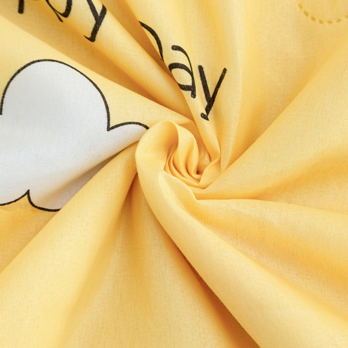 91家纺网 家纺一手货源 找家纺 侨鑫 2025新款亲肤水洗棉夏被宽边 快乐兔