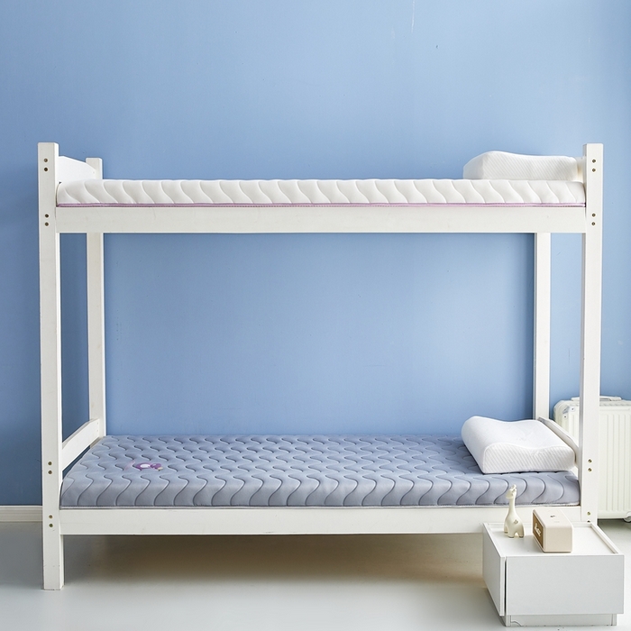 91家纺网 家纺一手货源 找家纺 艺博床垫 2025新款牛奶丝学生床垫 灰色