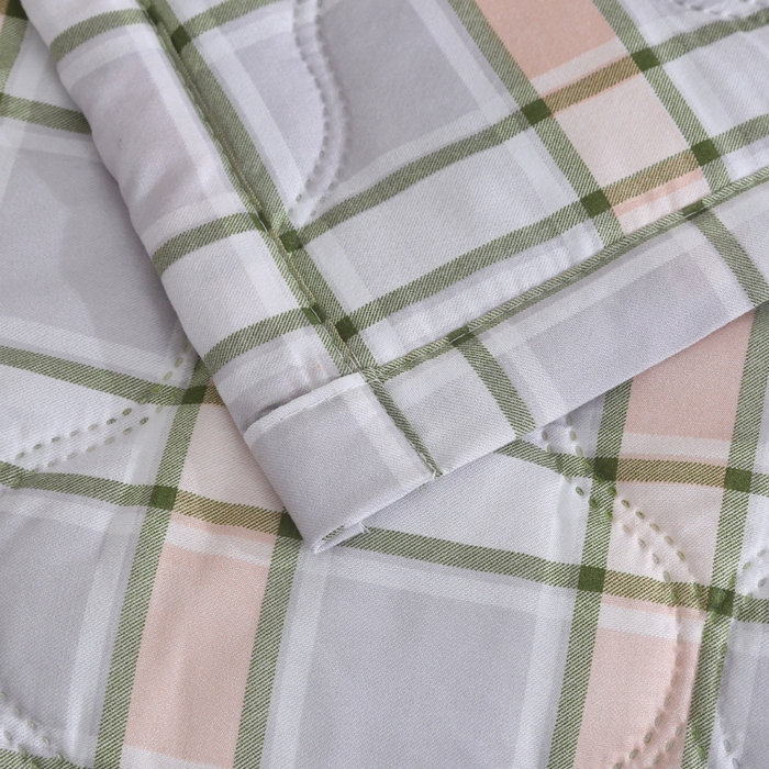 91家纺网 家纺一手货源 找家纺 被多多被业  2025新款清新印花亲肤绒超声波工艺夏凉被 几何