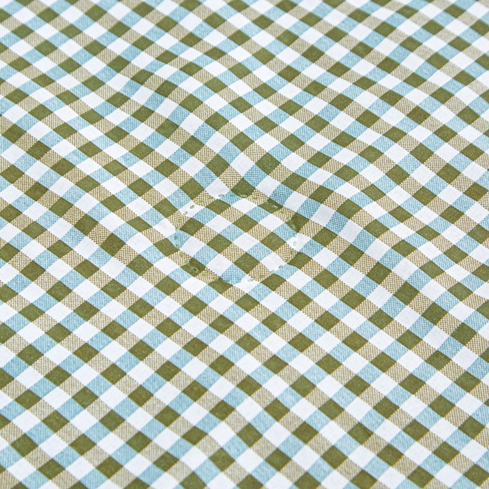 91家纺网 家纺一手货源 找家纺 侨鑫 2025新款亲肤水洗棉夏被宽边 微格香绿