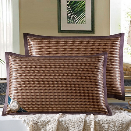 91家纺网 家纺一手货源 找家纺 （总）小牛席业 2025新款A夏凉枕套系列凉枕套系列凉枕套夏天枕套冰丝枕套竹枕套藤枕套冰藤枕套