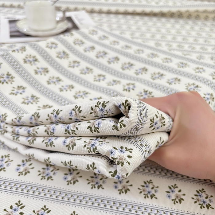 91家纺网 家纺一手货源 找家纺 伊而梦蚊帐 2025新款原棉老粗布床单 兰花条