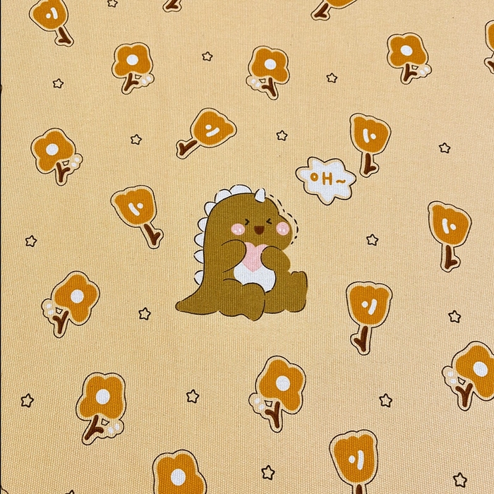 91家纺网 家纺一手货源 找家纺 伊而梦蚊帐 2025新款原棉老粗布床笠 恐龙咖