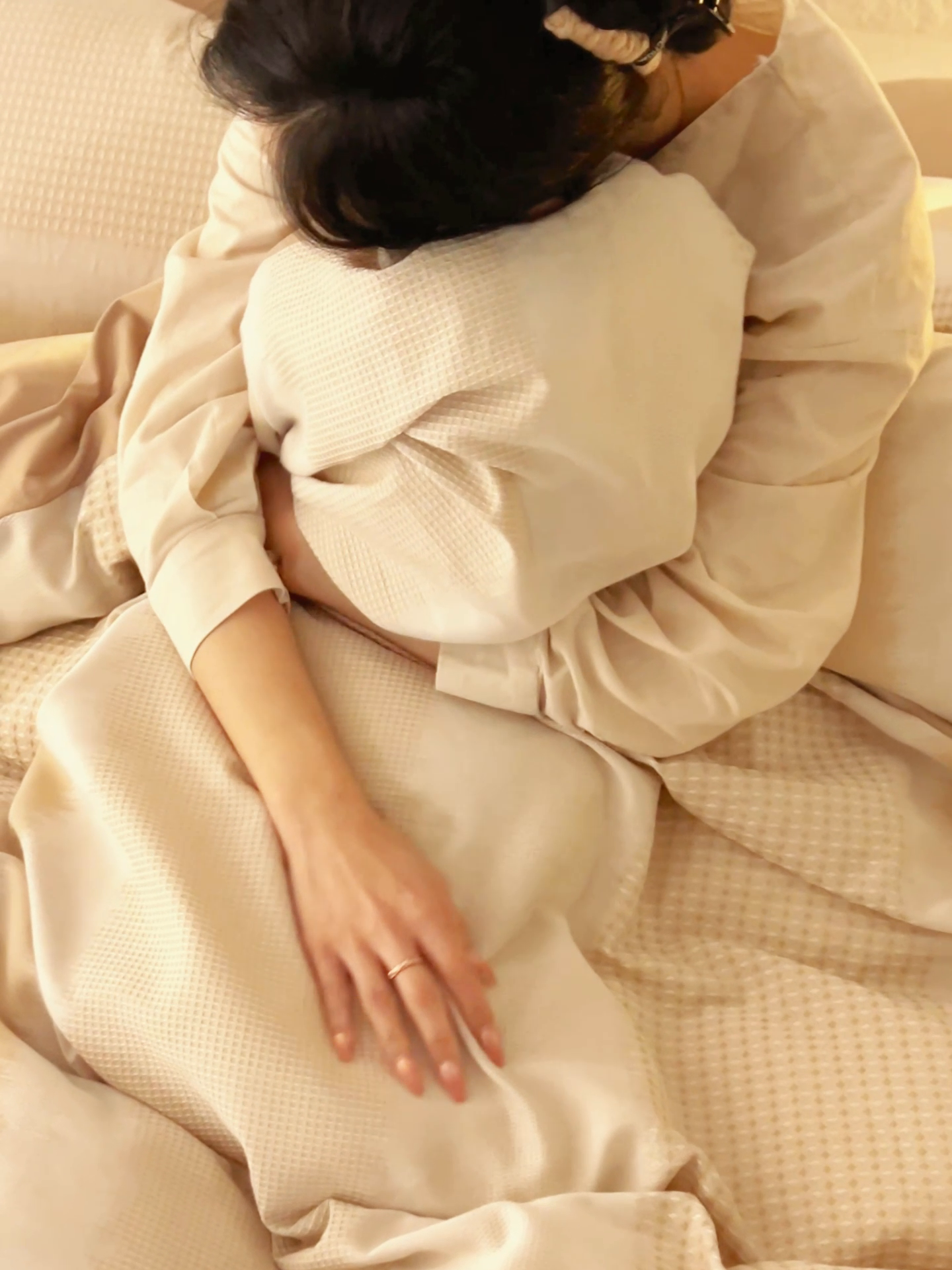 91家纺网 家纺一手货源 找家纺 趣色2025新款A类全棉色织大提花四件套 洛川-咖