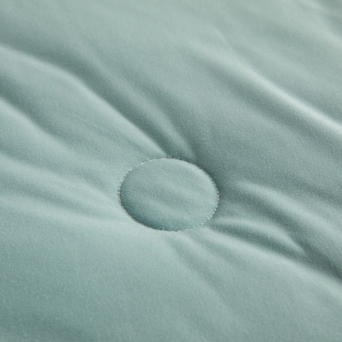 91家纺网 家纺一手货源 找家纺 吾诺 2025 针织棉夏被双拼色大豆夏被子被芯夏凉被空调被 星兰-杏黄